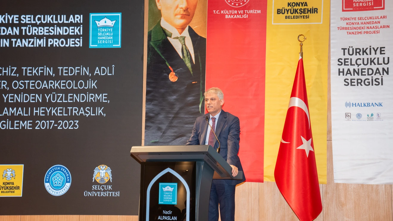 Türkiye Selçukluları Konya Hanedan Türbesindeki Naaşların Tanzimi Projesi
